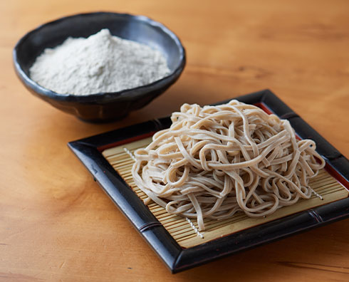 そば粉と蕎麦